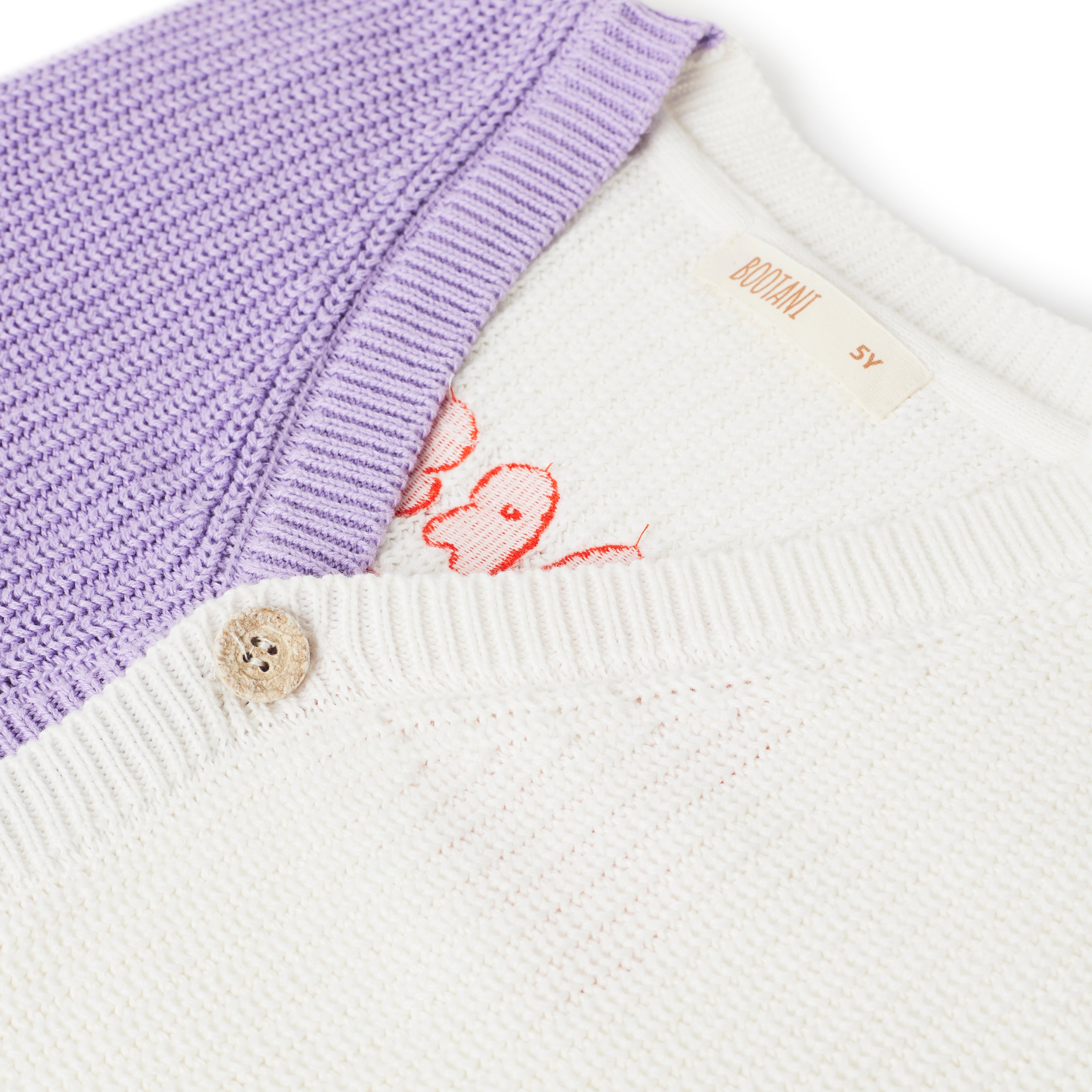 MARSHMALLOW KNITTED CARDIGAN