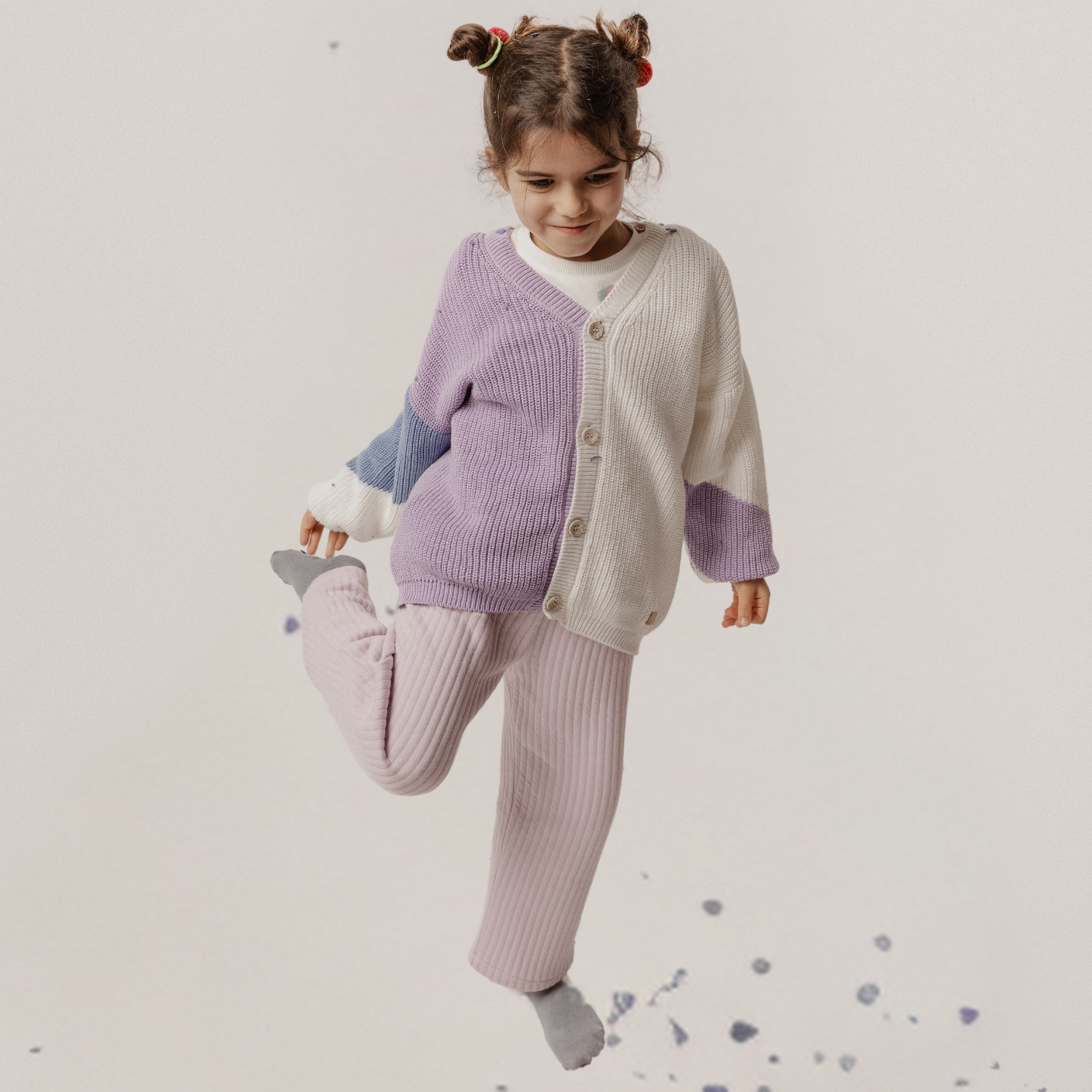 MARSHMALLOW KNITTED CARDIGAN