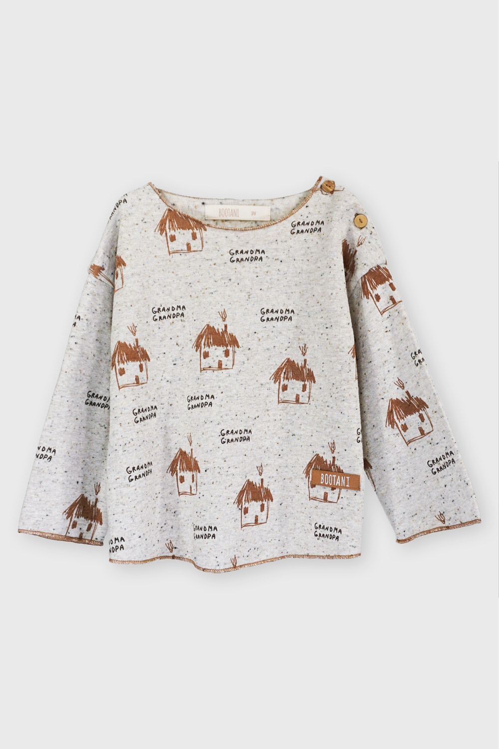 THE GRANDPARENT'S HOUSE ALLOVER PRINT LONGSLEEVE