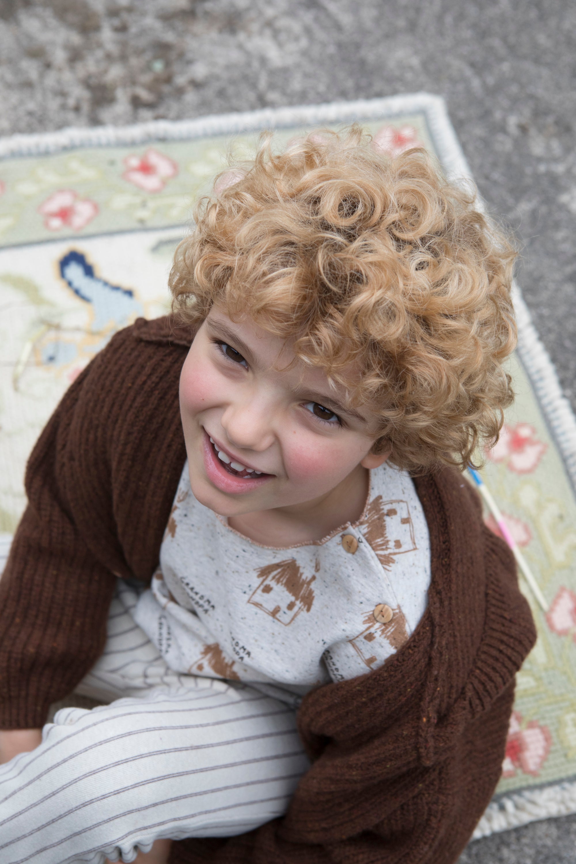 THE GRANDPARENT'S HOUSE ALLOVER PRINT LONGSLEEVE