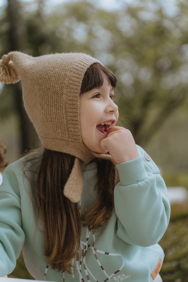 GORRO BEIGE