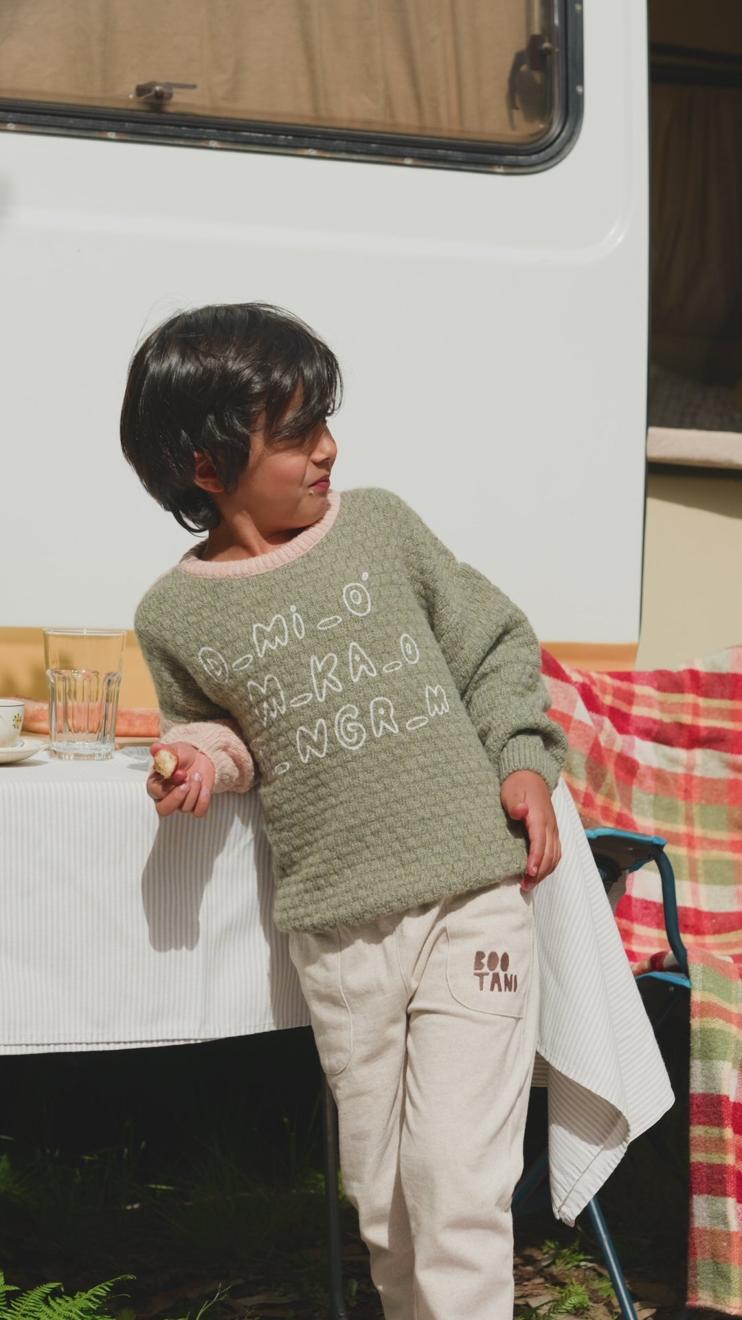 PLAYTIME KNITTED SWEATSHIRT